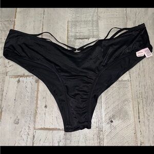 Black Victoria’s Secret Cheeky Panty